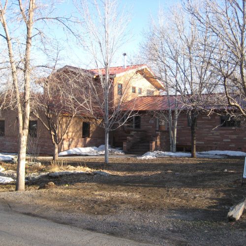 Boulder Orchard House: Exterior from NW