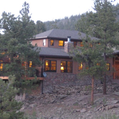 South Fork Sanctuary: Evening Exterior from SW